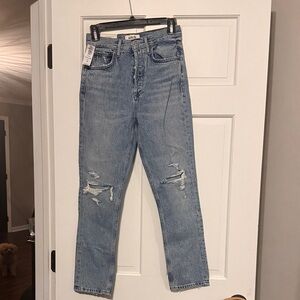 Agolde High Rise Women Jeans - Light Blue